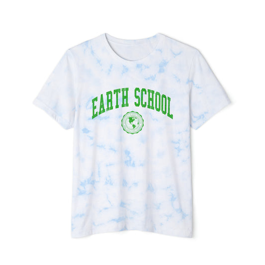 Earth School Unisex FWD Fashion Tie-Dyed T-Shirt